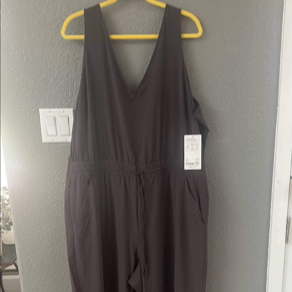 Athena Dark Gray Jumpsuit